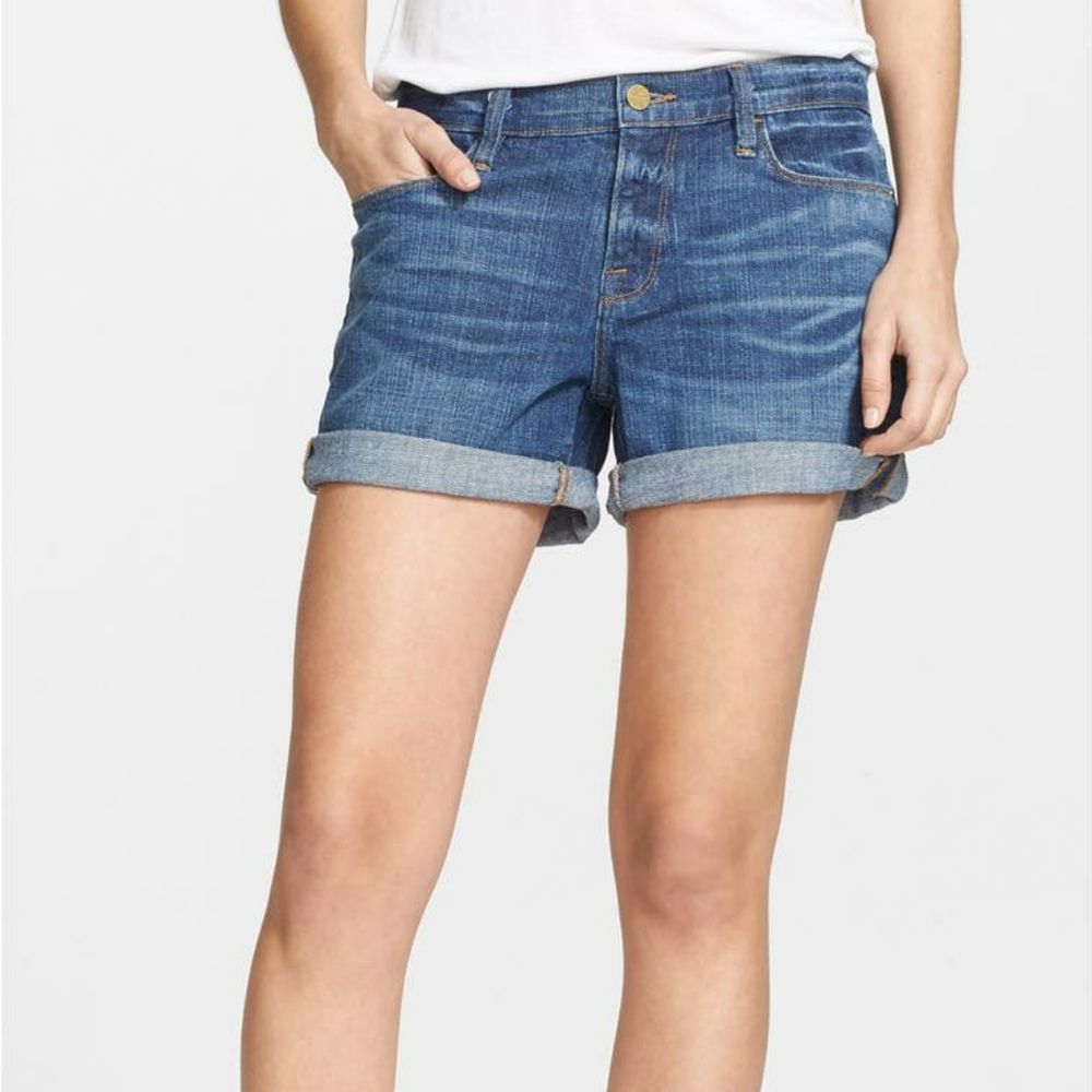 Frame Le Cuttoff Denim Shorts